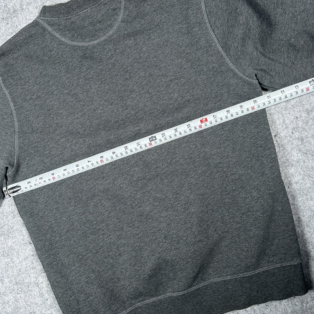 L.L. Bean Pullover‎ Sweater Men's Size Small Reg Grey Traditional Fit V Notch - Picture 4 of 11